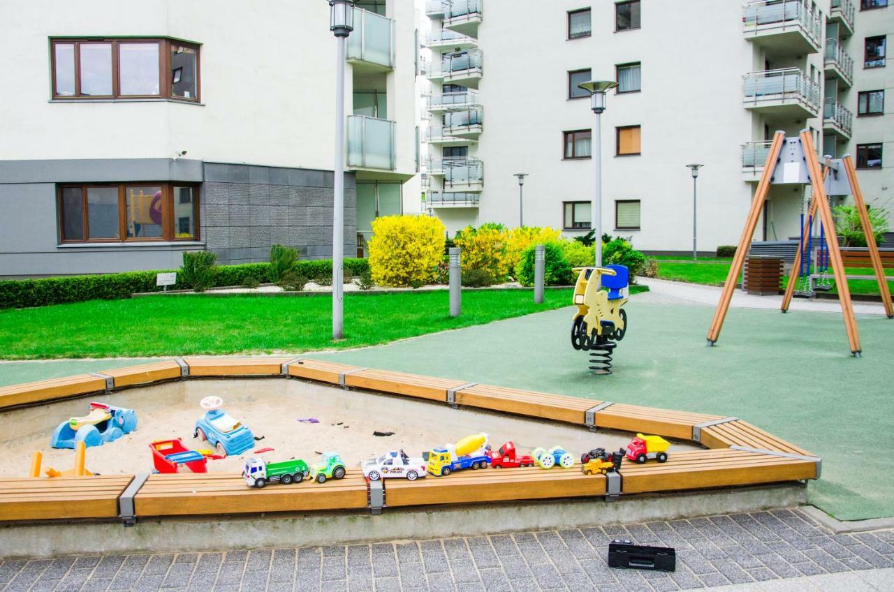 Apartament Centrum Giełdowa Varşovia Exterior foto